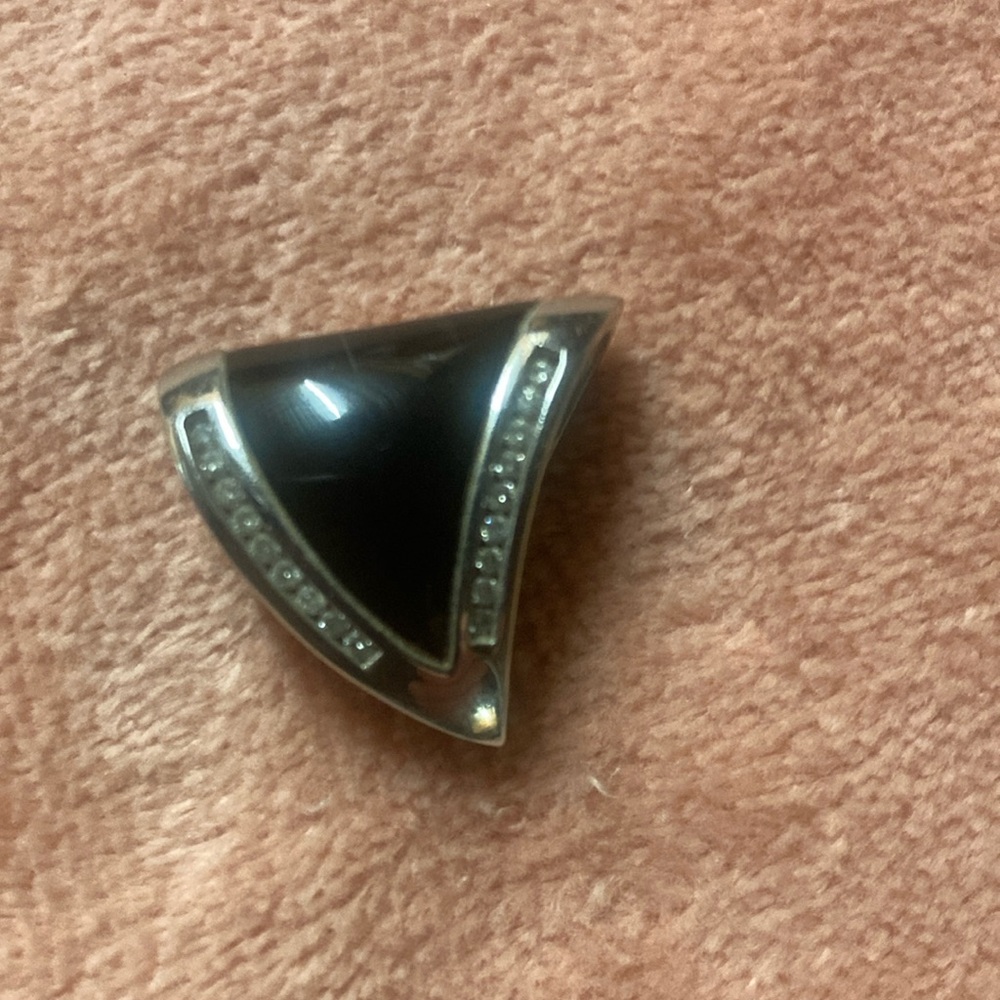 Silver & Onyx Pendant